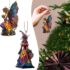 Artificial Mini Christmas Tree with Wooden Base