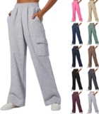 50% OFF Womens Joggers Elasticat High Waisted