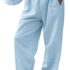 Long Dressing Gowns for Women Fluffy Nightgown Cosy Dressing Gown Winter Warm Fleece Pyjamas Ladies Comfy Soft Fuzzy Bathrobe Long Sleeved Loose Lounge wear with Pockets