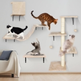 Cat Tree, MASTERTOP 4 in 1 Cat Scratching Post with Tower