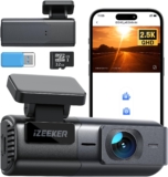 iZEEKER 1440P Dash Cam WiFi, 2.5K QHD Dashcam with Free 32GB Card