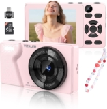 60% OFF Digital Camera 4K 64MP Compact Camera with Dual Lens