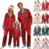 Matching Family Christmas Pyjamas Silk Satin 2025 Christmas Pajamas Set