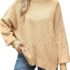 CMTOP Women’s Jumpers Winter Casual Oversized Crew Neck Knit Sweaters
